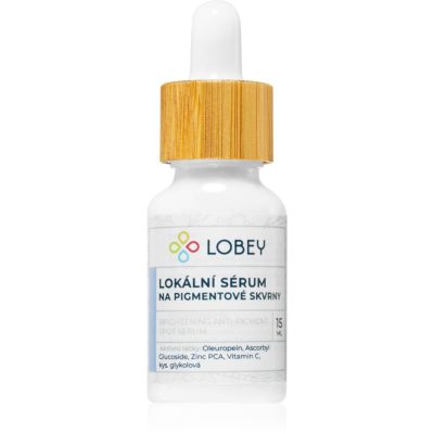 Lobey Skin Care Lokální sérum na pigmentové skvrny pleťové sérum proti pigmentovým skvrnám 15 ml - parfo.cz