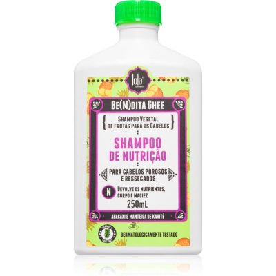 Lola Cosmetics BE(M)DITA GHEE SHAMPOO DE NUTRIÇÃO vyživující šampon na vlasy 250 ml - parfo.cz
