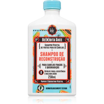 Lola Cosmetics BE(M)DITA GHEE SHAMPOO RECONSTRUÇÃO regenerační šampon pro slabé vlasy 250 ml - parfo.cz