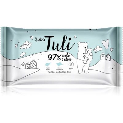 Luba Tuli Aloe Vera vlhčené ubrousky pro děti 60 ks - parfo.cz
