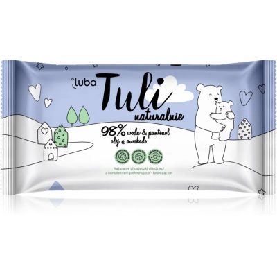 Luba Tuli Panthenol & Avocado Oil vlhčené ubrousky pro děti 50 ks - parfo.cz