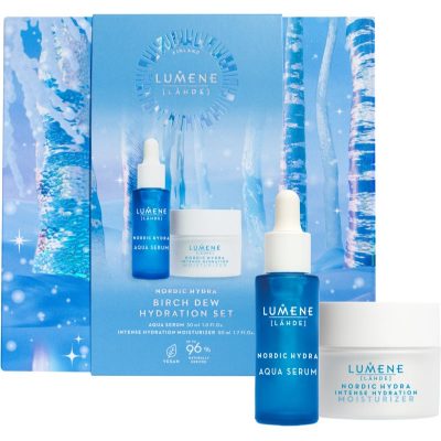 Lumene LÄHDE Nordic Hydra dárková sada pro intenzivní hydrataci Birch Dew Hydration - parfo.cz