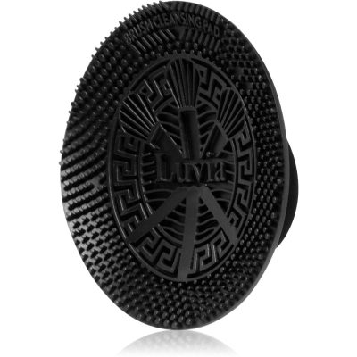 Luvia Cosmetics Brush Cleansing Pad silikonová pomůcka na čištění štětců barva Black 1 ks - parfo.cz