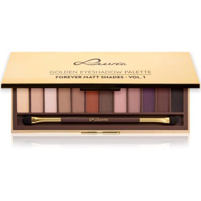 Luvia Cosmetics Forever Matte Shades paleta očních stínů 12x0