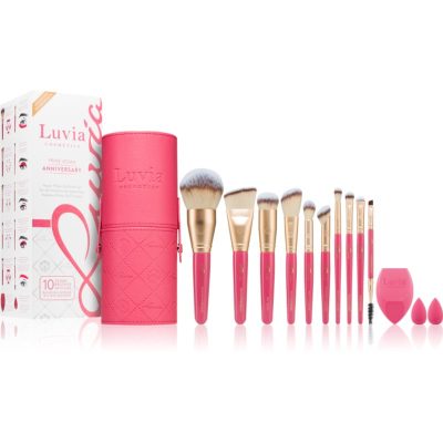 Luvia Cosmetics Prime Vegan Anniversary sada štětců s pouzdrem - parfo.cz