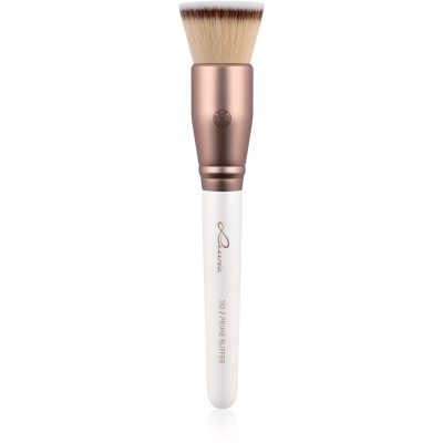 Luvia Cosmetics Prime Vegan Prime Buffer kuželový štětec na make-up Pearl White / Metallic Coffee Brown 1 ks - parfo.cz