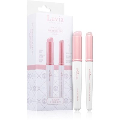 Luvia Cosmetics Silk Brush Duo Candy sada štětců - parfo.cz