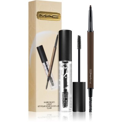 MAC Cosmetics Bubbles & Bows Hi-Brow Kit dárková sada na obočí odstín Light 2 ks - parfo.cz