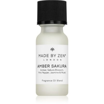 MADE BY ZEN Amber Sakura vonný olej 15 ml - parfo.cz