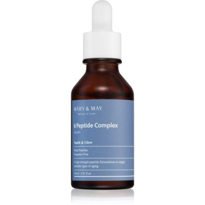 MARY & MAY 6 Peptide Complex intenzivně regenerační sérum s protivráskovým účinkem 30 ml - parfo.cz