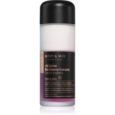 MARY & MAY Blackberry Complex Cream Essence koncentrovaná hydratační esence pro citlivou pleť 140 ml - parfo.cz