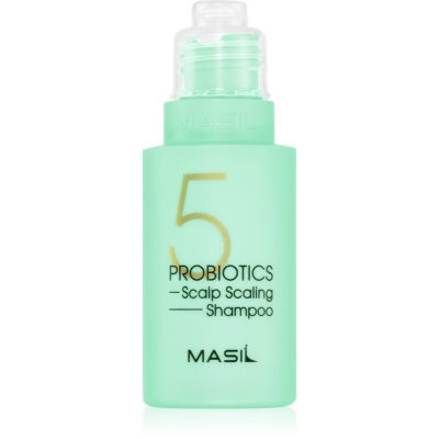 MASIL 5 Probiotics Scalp Scaling hloubkově čisticí šampon proti mastným lupům 50 ml - parfo.cz