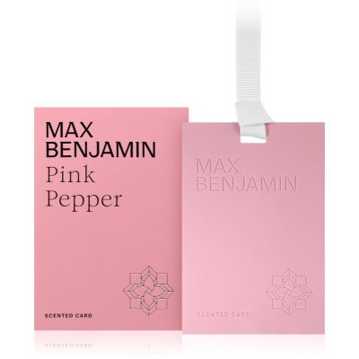 MAX Benjamin Pink Pepper vonná karta 1 ks - parfo.cz