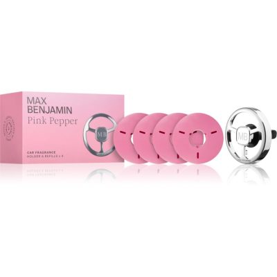 MAX Benjamin Pink Pepper vůně do auta dárková sada - parfo.cz