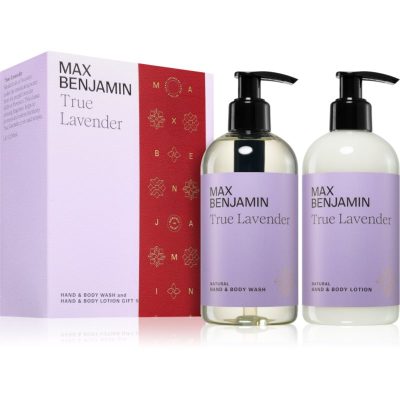 MAX Benjamin True Lavender dárková sada - parfo.cz