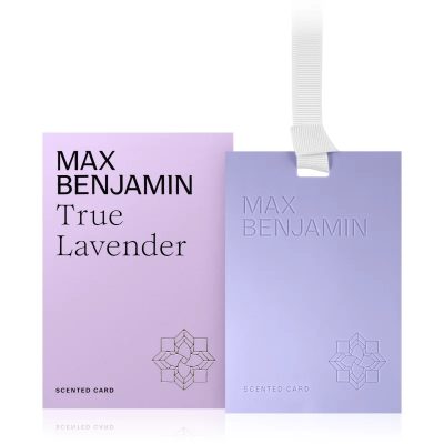 MAX Benjamin True Lavender vonná karta 1 ks - parfo.cz