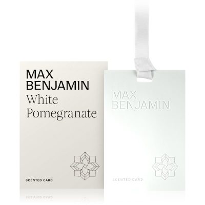 MAX Benjamin White Pomegranate vonná karta 1 ks - parfo.cz