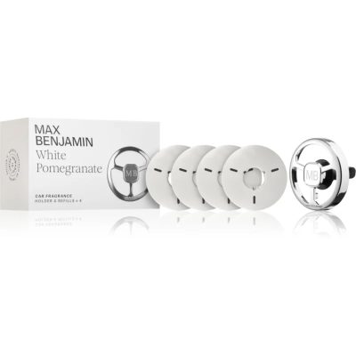MAX Benjamin White Pomegranate vůně do auta dárková sada - parfo.cz