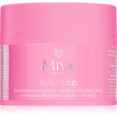 MIYA Cosmetics BEAUTY.lab exfoliační maska 50 g - parfo.cz