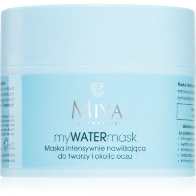 MIYA Cosmetics myWATERmask intenzivní hydratační maska na obličej a oční okolí 50 ml - parfo.cz