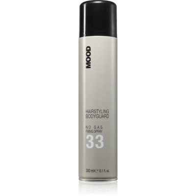 MOOD Hairstyling Bodyguard No Gas Fixing Spray lak na vlasy se střední fixací bez aerosolu 300 ml - parfo.cz