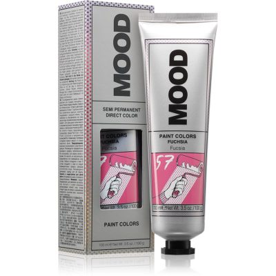 MOOD Paint Colors permanentní barva na vlasy odstín Fuchsia 100 ml - parfo.cz