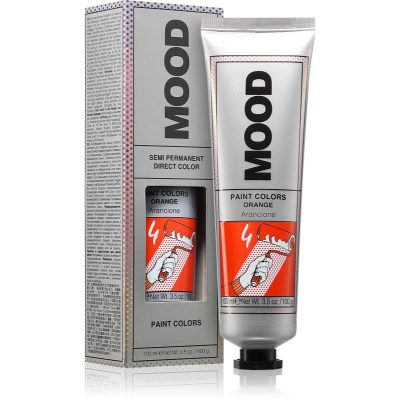 MOOD Paint Colors permanentní barva na vlasy odstín Orange 100 ml - parfo.cz