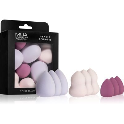 MUA Makeup Academy Beauty Sponge houbička na make-up 9 ks - parfo.cz