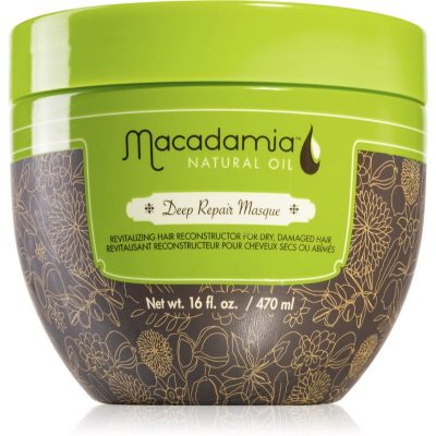 Macadamia Natural Oil Deep Repair hloubkově regenerační maska pro suché a poškozené vlasy 470 ml - parfo.cz
