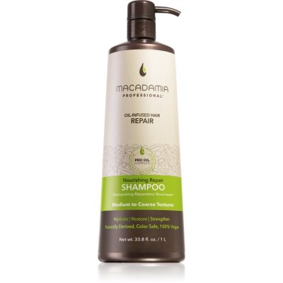 Macadamia Natural Oil Nourishing Repair vyživující šampon s hydratačním účinkem 1000 ml - parfo.cz