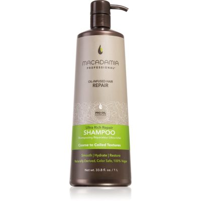 Macadamia Natural Oil Ultra Rich Repair hloubkově regenerační šampon pro velmi poškozené vlasy 1000 ml - parfo.cz