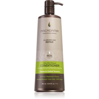 Macadamia Natural Oil Ultra Rich Repair vyživující kondicionér pro velmi poškozené vlasy 1000 ml - parfo.cz