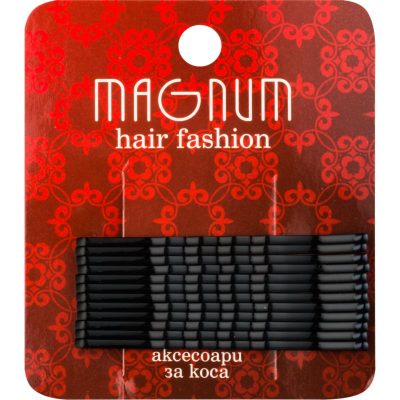 Magnum Hair Fashion pinetky do vlasů černá 12 ks - parfo.cz