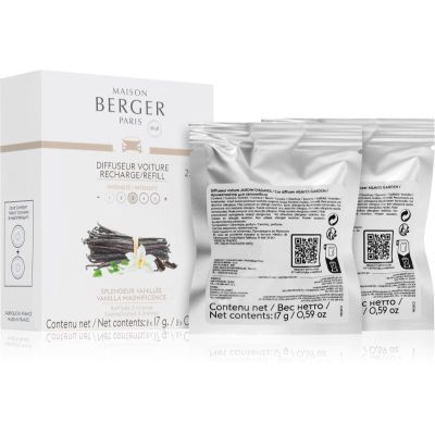 Maison Berger Paris Vanilla Magnificence vůně do auta náhradní náplň 2 ks - parfo.cz