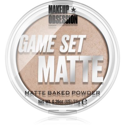 Makeup Obsession Game Set Matte zapečený matující pudr odstín Navagio 7.5 g - parfo.cz