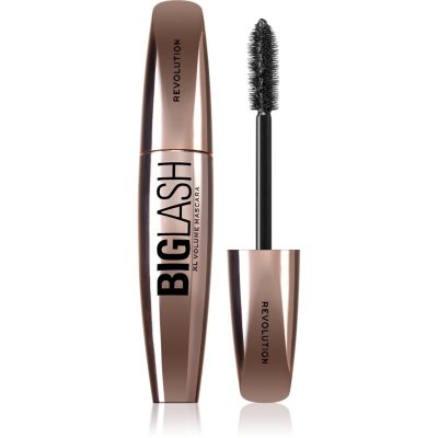 Makeup Revolution Big Lash Volume objemová a prodlužující řasenka odstín Black 8 ml - parfo.cz