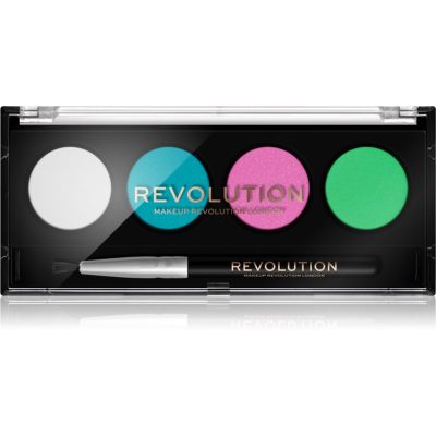 Makeup Revolution Graphic Liners oční linky se štětečkem odstín Pastel Dream 5