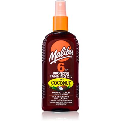 Malibu Bronzing Tanning Oil opalovací sprej s bronzerem 200 ml - parfo.cz