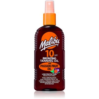 Malibu Bronzing Tanning Oil pečující a opalovací olej s bronzerem 200 ml - parfo.cz
