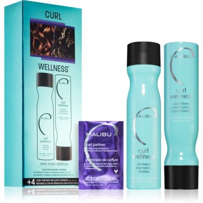 Malibu C Curl Wellness sada pro kudrnaté vlasy - parfo.cz