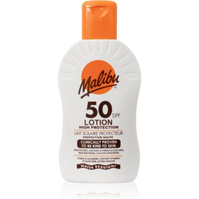 Malibu Lotion High Protection ochranné mléko SPF 50 200 ml - parfo.cz