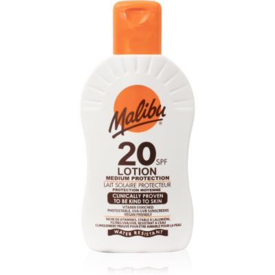 Malibu Lotion Medium Protection ochranné mléko SPF 20 200 ml - parfo.cz