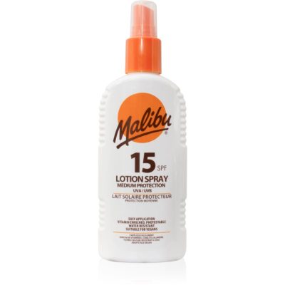 Malibu Lotion Spray Medium Protection ochranný sprej SPF 15 200 ml - parfo.cz