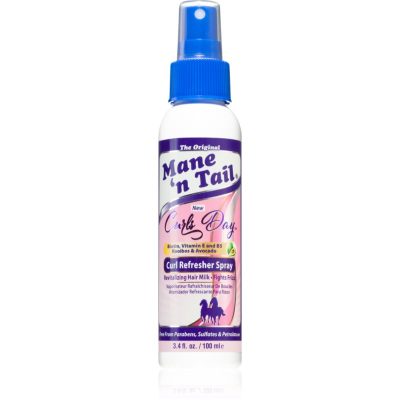 Mane 'N Tail Curls Day Refresher Spray stylingový sprej pro vlnité a kudrnaté vlasy 100 ml - parfo.cz