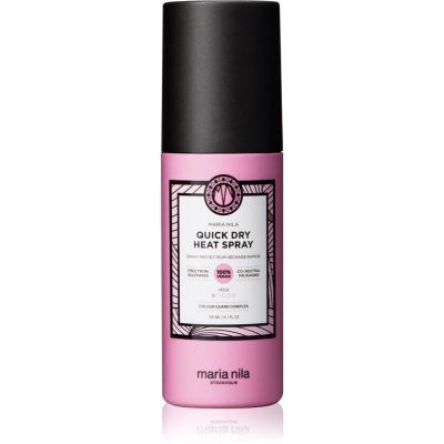 Maria Nila Style & Finish Quick Dry Heat Spray termoochranný sprej pro úpravu žehličkou a kulmou 150 ml - parfo.cz