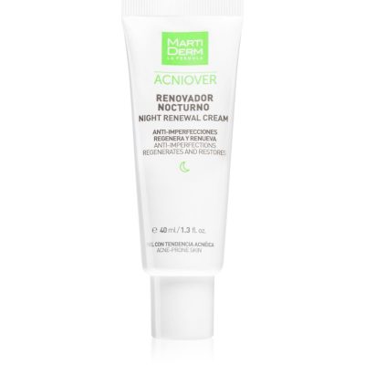 MartiDerm Acniover Night Reneval Cream intenzivní noční krém proti akné 40 ml - parfo.cz