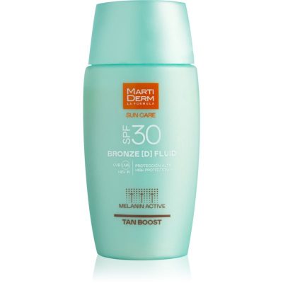 MartiDerm Sun Care Bronze D Fluid opalovací fluid na obličej prodlužující opálení SPF 30 50 ml - parfo.cz