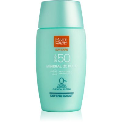 MartiDerm Sun Care Mineral D Fluid minerální opalovací fluid na obličej SPF 50 50 ml - parfo.cz