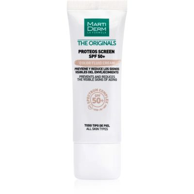 MartiDerm The Originals Proteos Screen zabarvený ultralehký fluid SPF 50+ 40 ml - parfo.cz