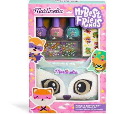 Martinelia My Best Friends Nails & Tattoo set pro děti 3+ - parfo.cz